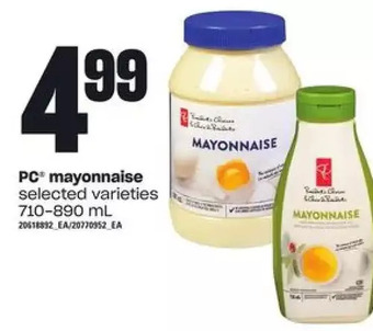 Loblaws PC Mayonnaise offer