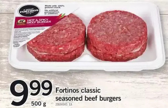 Fortinos Fortinos Classic Seasoned Beef Burgers offer