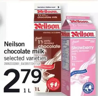 Fortinos Neilson Chocolate Milk offer