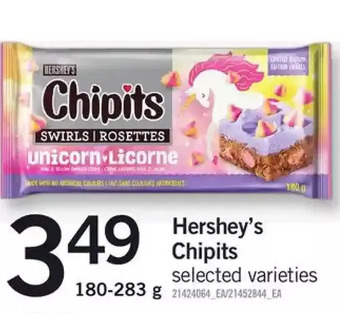 Fortinos Hershey's Chipits offer