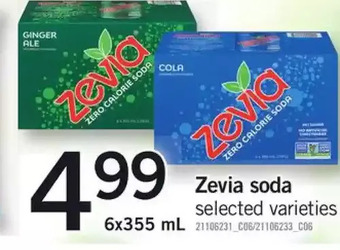 Fortinos Zevia Soda offer