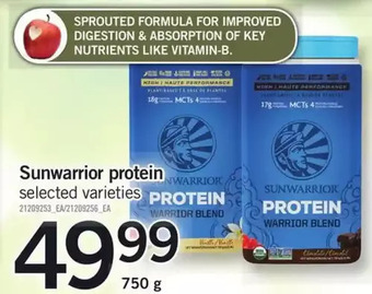 Fortinos Sunwarrior Protein offer