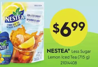 Fortinos Nestea Less Sugar Lemon Iced Tea offer