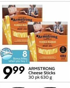 Sobeys Armstrong Cheese Sticks offer