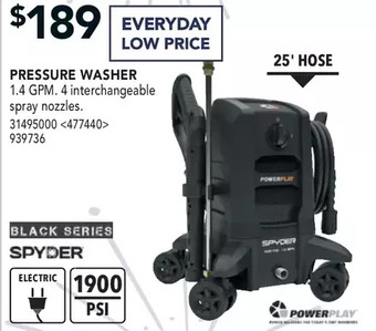 RONA Power Play Pressure Washer offer