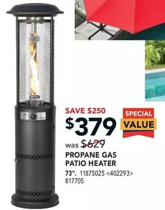 RONA Propane Gas Patio Heater offer