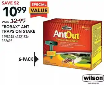 RONA Wilson "Borax" Ant Traps on Stake offer