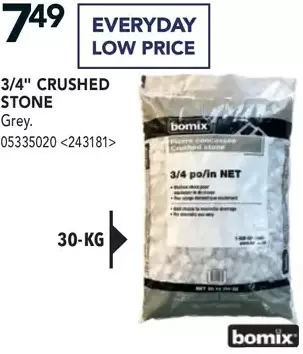 RONA Bomix 3/4" Crushed Stone offer