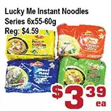 Top Food Supermarket Lucky Me Instant Noodles Series offer