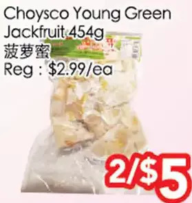 Superking Supermarket Choysco Young Green Jackfruit offer