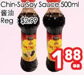 Superking Supermarket Chin-Su Soy Sauce offer