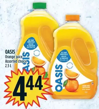 Marché Adonis Oasis Orange Juice offer