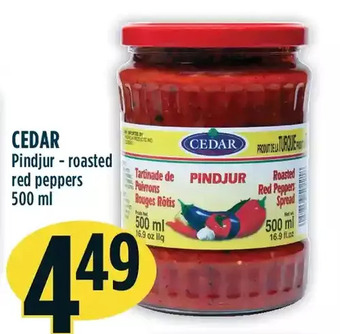 Marché Adonis Cedar Pindjur - Roasted Red Peppers offer