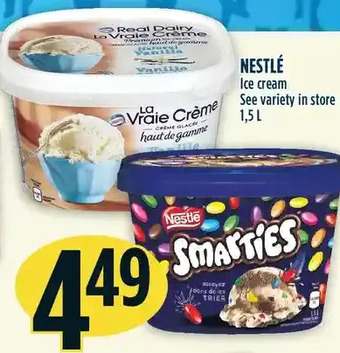 Marché Adonis Nestlé Ice Cream offer