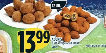 Marché Adonis Adonis Meat or Vegetarian Kebbe Large offer