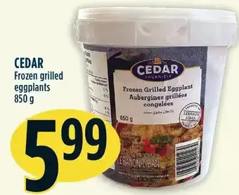 Marché Adonis Cedar Frozen Grilled Eggplants offer