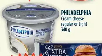 Marché Adonis Philadelphia Cream Cheese Regular or Light offer