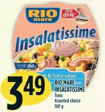 Marché Adonis Rio Mare Insalatissime Tuna offer