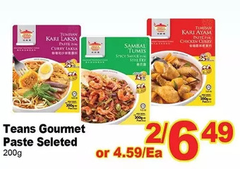 T&T Supermarket Teans Gourmet Paste offer
