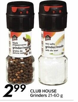 Sobeys Club House Grinders offer