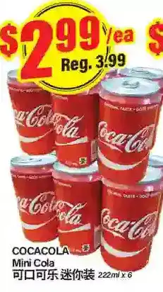 Btrust Supermarket Coca-Cola Mini Cola offer