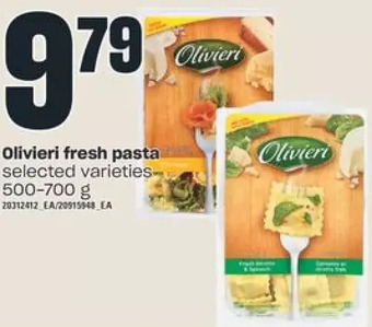 Independent Grocer Olivieri Fresh Pasta offer