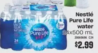 Independent Grocer Nestle Pure Life Water offer