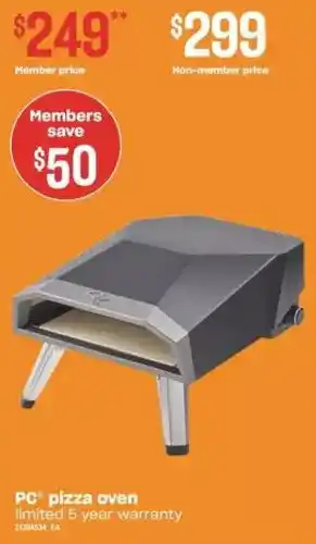 Independent Grocer PC Pizza Oven offer