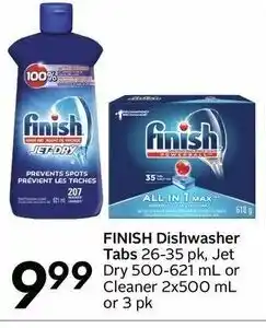 Sobeys Finish Dishwasher offer