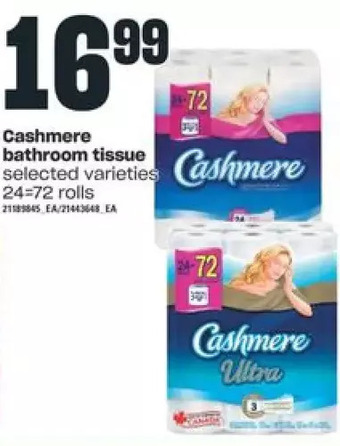 Independent Grocer Cashmere Bathroom Tissue offer