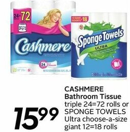 Sobeys Cashmere Bathroom Tissue offer