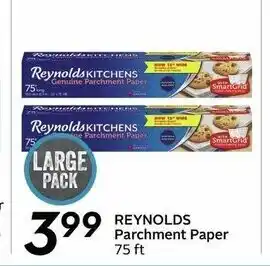 Sobeys Reynold's Parchment Paper offer