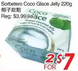Foody World Sorbetero Coco Glace Jelly offer