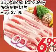 Foody World BBQ Sliced Pork Belly offer