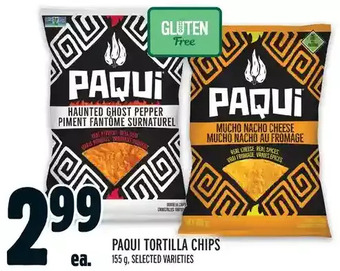 Metro Paqui Tortilla Chips offer