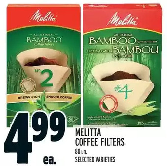 Metro Melitta Coffee Filters offer