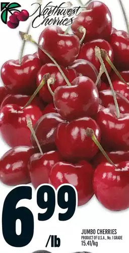 Metro Jumbo Cherries offer