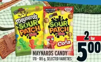 Metro Maynards Candy offer
