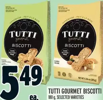 Metro Tutti Gourmet Biscotti offer