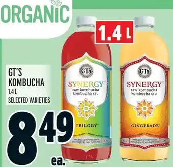 Metro GT's Kombucha offer