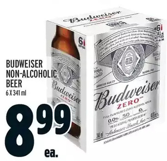 Metro Budweiser Non-Alcoholic Beer offer
