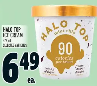 Metro Halo Top Ice Cream offer