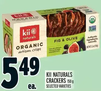 Metro Kii Naturals Crackers offer