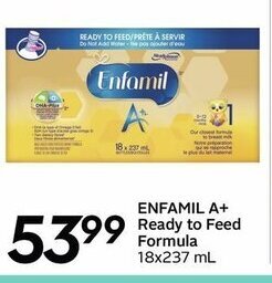 Sobeys Enfamil A + Ready To Feed Formula offer