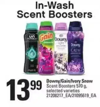 Zehrs Markets Downy/Gain/Ivory Snow Scent Boosters offer