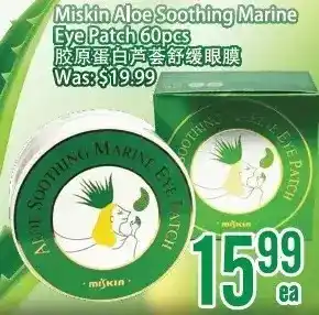 Bestco Food Mart Miskin Aloe Soothing Marine Eye Patch offer