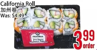 Bestco Food Mart California Roll offer