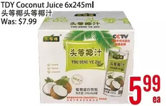 Bestco Food Mart Tdy Coconut Juice offer