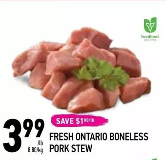 Coppa's Fresh Market Fresh Ontario Boneless Pork Stew offer