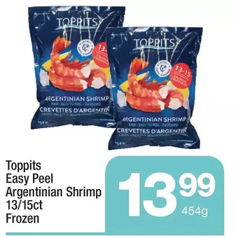 Toppits Easy Peel Argentinian Shrimp